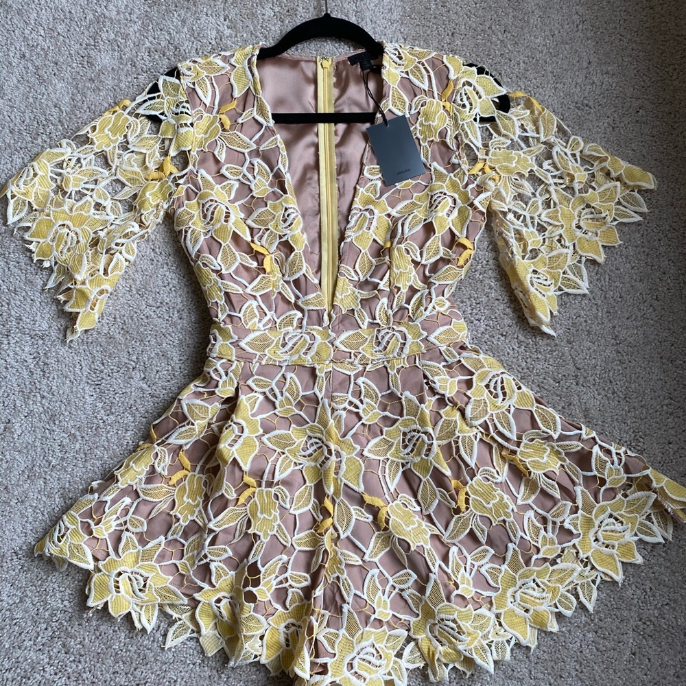 NBD Mia Romper in Sunshine XS; new with tags